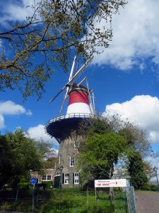 Windmühle in Leiden, Holland